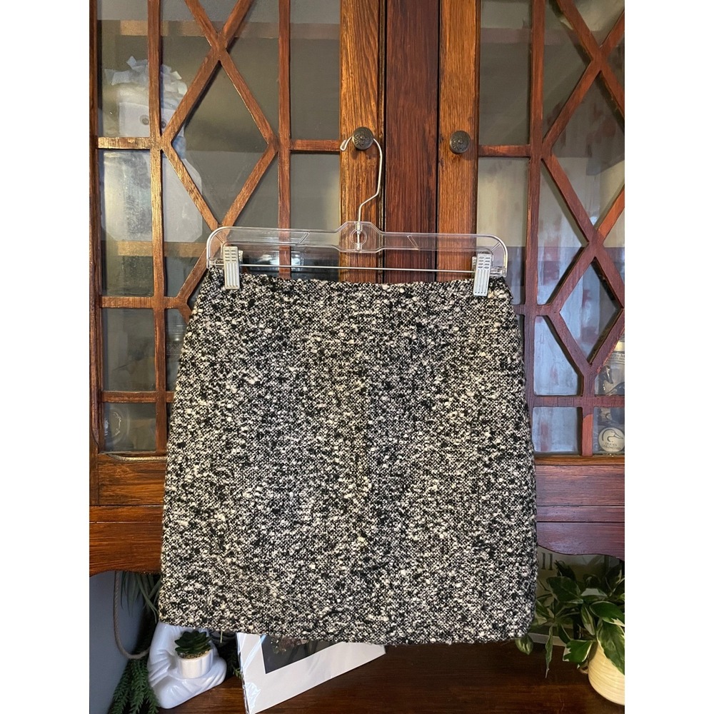 Ramy Brook Tweed Mini Skirt Wool Blend Size 0